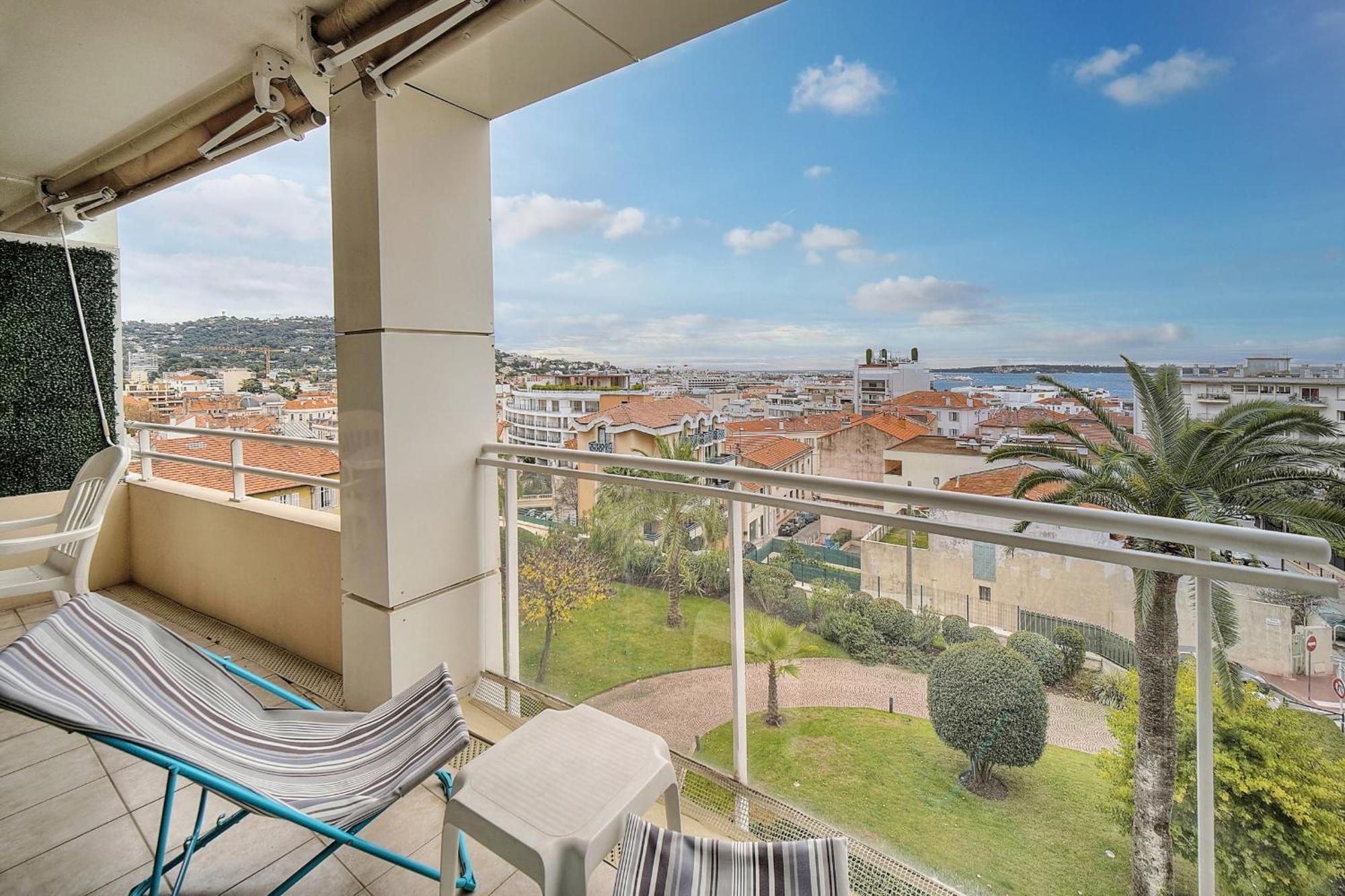 Immogroom - Sea View - Swimming Pool - Terrace- Clim Apartment Cannes